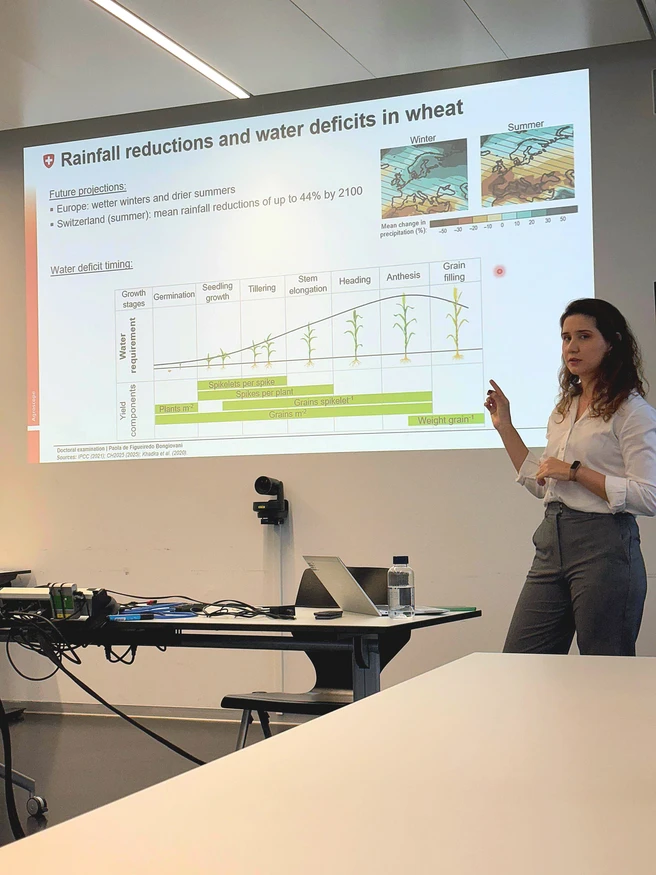 Paola Bongiovani presents her PhD Thesis. 